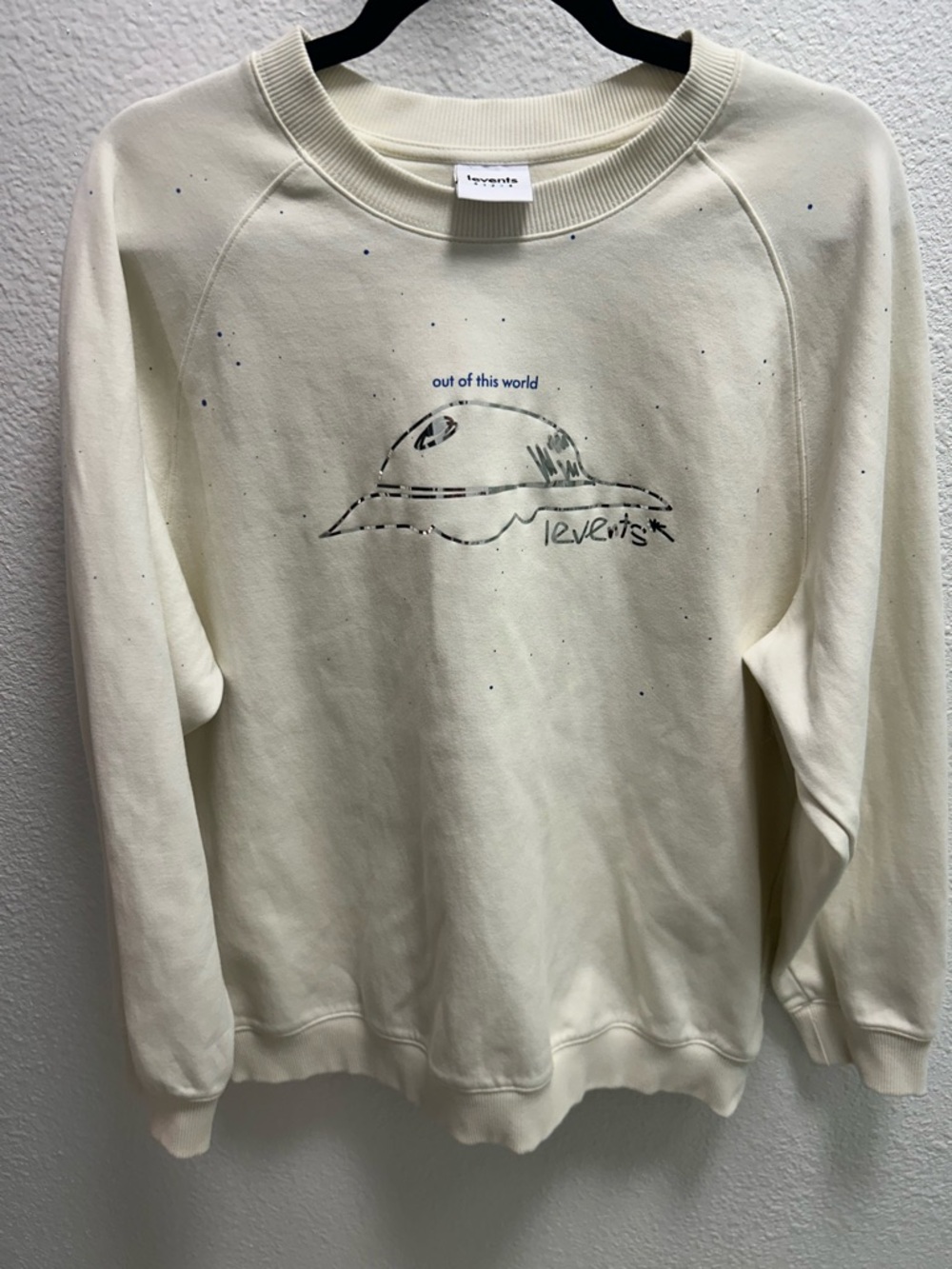 Levents Vietnamese Streetwear Graphic Crewneck Sweater Out of This World"